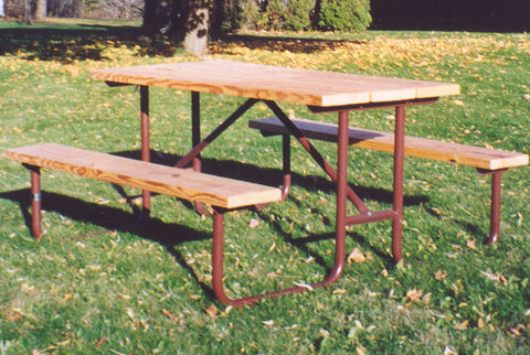 Traditional Picnic Table - TREATED Lumber