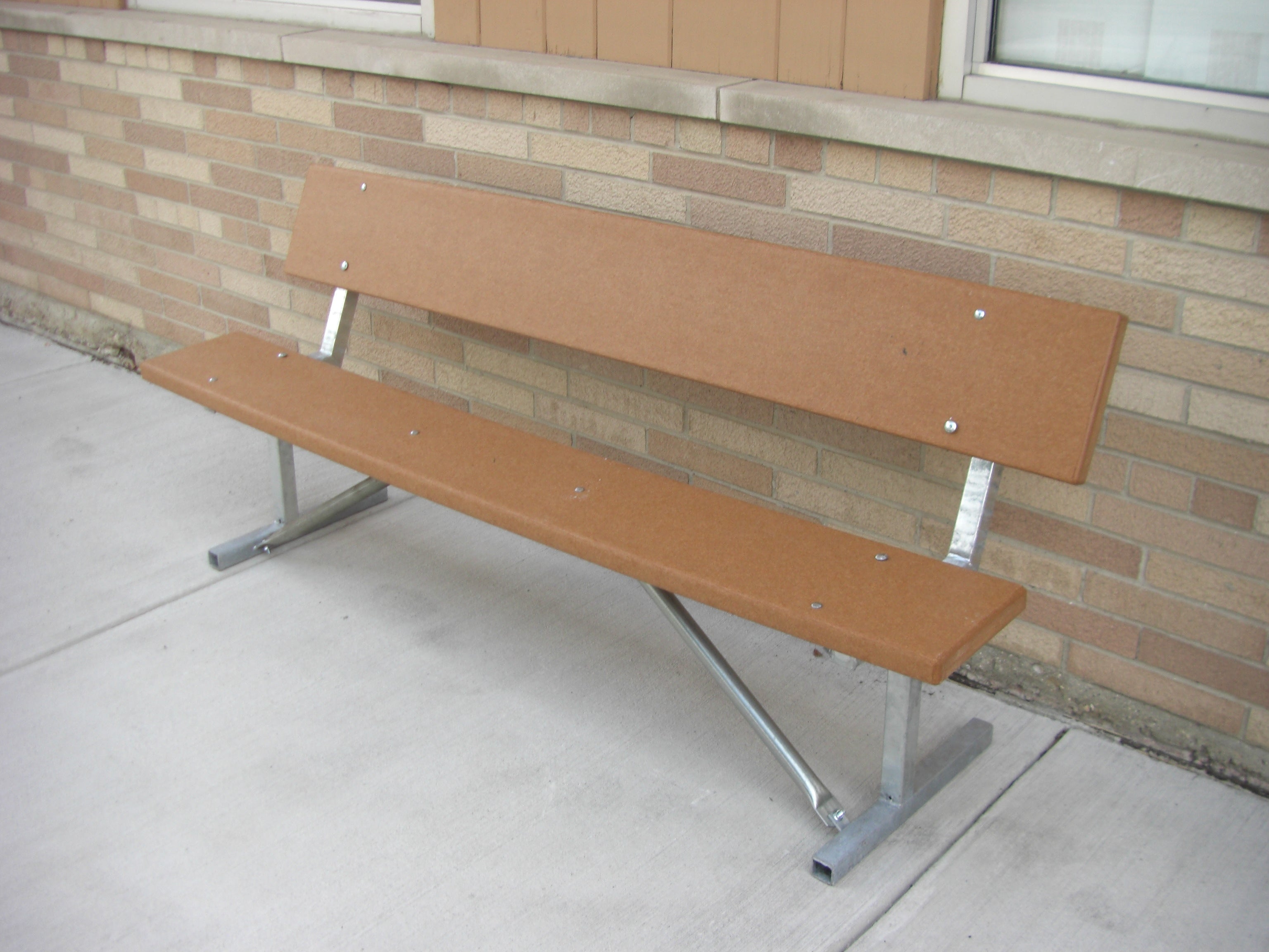 Portable Heavy Duty Park Bench - RECYCLED PLASTIC Lumber